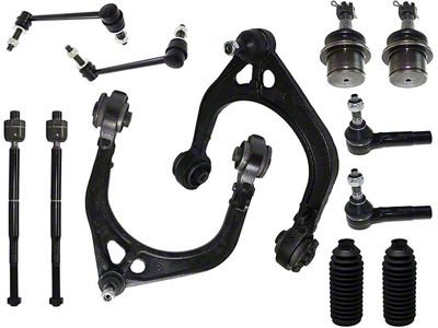 Front Upper Control Arms with Ball Joints, Sway Bar Links and Tie Rods (06-10 RWD Charger)