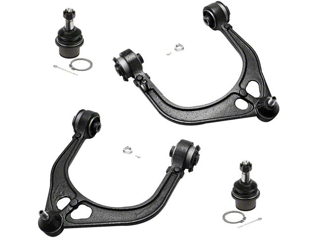 Front Upper Control Arms with Lower Ball Joints (06-19 RWD Charger w/ Non-Adjustable Ball Joints)