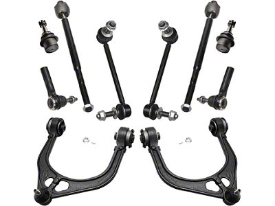 Front Upper Control Arms with Lower Ball Joints, Sway Bar Links and Tie Rods (06-10 RWD Charger)