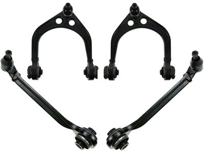 Front Upper and Lower Control Arms with Ball Joints (06-10 RWD Charger)