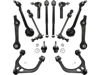 Front Upper and Lower Control Arms with Ball Joints and Sway Bar Links (06-10 RWD Charger)