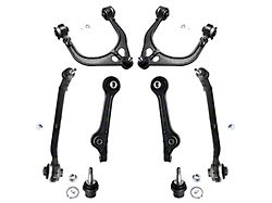 Front Upper and Lower Control Arms with Lower Ball Joints (11-19 RWD Charger w/o High Performance Suspension)