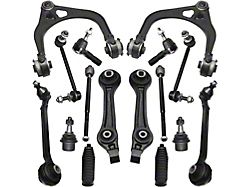 Front Upper and Lower Control Arms with Sway Bar Links and Tie Rods (06-10 RWD Charger)