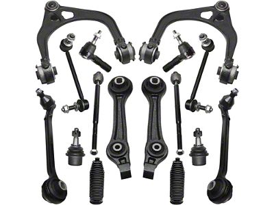 Front Upper and Lower Control Arms with Sway Bar Links and Tie Rods (06-10 RWD Charger)