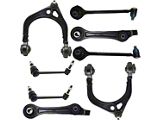 Front Upper and Lower Forward Rearward Control Arms with Sway Bar Links (11-19 RWD Charger w/o High Performance Suspension)