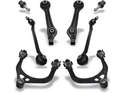 Front Upper and Lower Rearward Forward Control Arms with Ball Joints (06-10 RWD Charger)