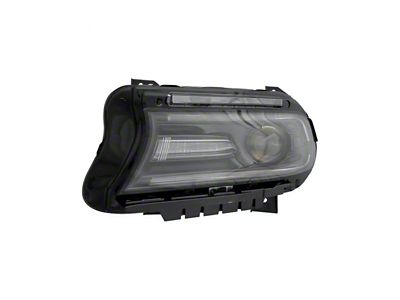 Headlights Depot Halogen Headlight; Driver Side (18-23 Charger)