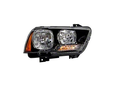 Headlights Depot Halogen Headlight; Passenger Side (11-14 Charger)