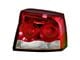 Halogen Tail Light; Chrome Housing; Red Clear Lens; Passenger Side (09-10 Charger)