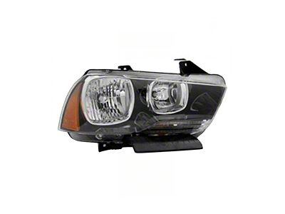 CAPA Replacement Headlight Combination Assembly; Passenger Side (11-14 Charger w/ Factory Halogen Headlights)