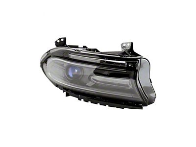 Replacement Headlight Combination Assembly; Passenger Side (16-19 Charger w/ Factory Halogen Headlights)