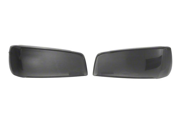 Headlight Covers; Smoked (06-10 Charger)