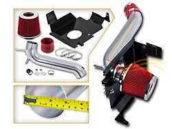 Heat Shield Cold Air Intake with Red Filter (06-10 3.5L Charger)