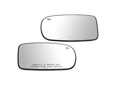 Heated Mirror Glass; Driver and Passenger Side (12-17 Charger)