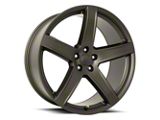 Hellcat HC2 Replica Bronze Wheel; 22x9.5; 18mm Offset (11-23 RWD Charger, Excluding Widebody)