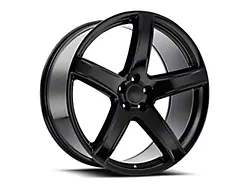 Hellcat HC2 Replica Gloss Black Wheel; 22x9.5; 18mm Offset (11-23 RWD Charger, Excluding Widebody)