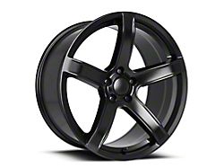 Hellcat HC2 Replica Satin Black Wheel; 20x9.5; 15mm Offset (11-23 RWD Charger, Excluding Widebody)