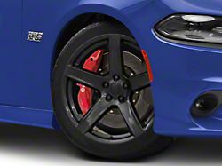 Hellcat HC2 Style Gloss Black Wheel; 20x9.5; 15mm Offset (11-23 RWD Charger)