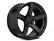 Hellcat HC2 Style Satin Black Wheel; Rear Only; 20x11 (11-23 RWD Charger)