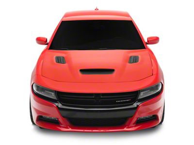 Hellcat Redeye Style Hood; Unpainted (15-23 Charger)