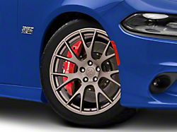 Hellcat Style Bronze Wheel; 20x9; 18mm Offset (11-23 RWD Charger)