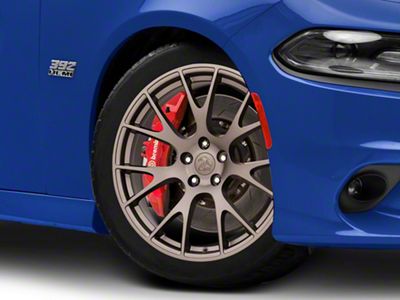 Hellcat Style Bronze Wheel; 20x9; 18mm Offset (11-23 RWD Charger)