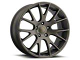 Hellcat Style Bronze Wheel; 20x9.5; 15mm Offset (11-23 RWD Charger)