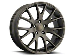 Hellcat Style Bronze Wheel; 20x9.5; 15mm Offset (11-23 RWD Charger)