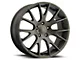 Hellcat Style Bronze Wheel; Rear Only; 20x10.5 (11-23 RWD Charger)