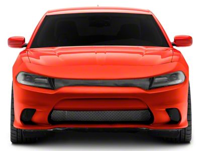 Hellcat Style Front Bumper; Unpainted (15-23 Charger, Excluding Widebody)