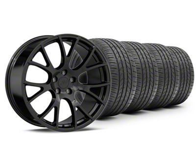 20x9 Hellcat Style Wheel & Atturo All-Season AZ850 Tire Package (11-23 RWD Charger, Excluding Widebody)