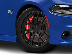 Hellcat Style Gloss Black Wheel; 20x9; 20mm Offset (11-23 RWD Charger, Excluding Widebody)