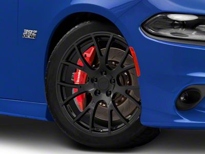 Hellcat Style Gloss Black Wheel; 20x9; 20mm Offset (11-23 RWD Charger, Excluding Widebody)