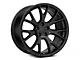 Hellcat Style Gloss Black Wheel; Rear Only; 20x10.5 (11-23 RWD Charger)