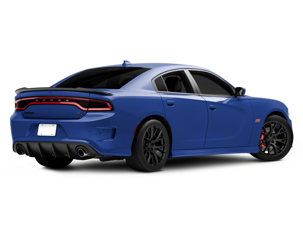 Charger Hellcat Style Gloss Black Wheel; Rear Only; 20x10.5; 25mm