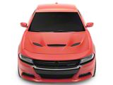 Hellcat Style Hood with Air Vent Scoop; Unpainted (15-23 Charger)