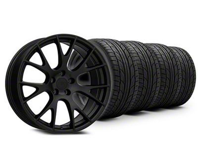 20x9 Hellcat Style Wheel & NITTO High Performance NT555 G2 Tire Package (11-23 RWD Charger)