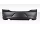 Hellcat Style Rear Bumper; Unpainted (11-14 Charger)