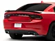 Hellcat Style Rear Spoiler; Gloss Black (15-23 Charger)