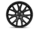 Hellcat Style Satin Black Wheel; 20x9.5 (11-23 RWD Charger)