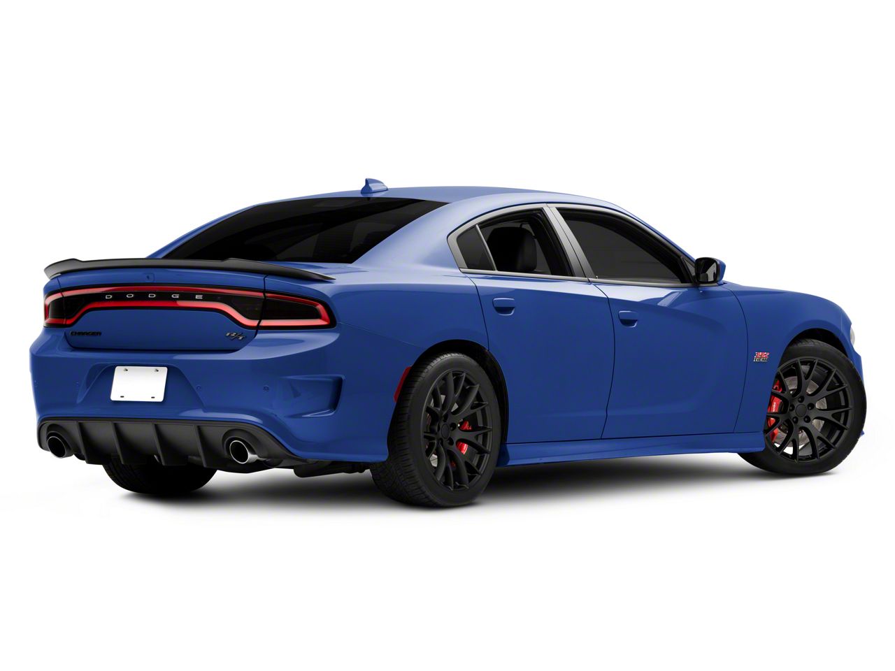 1632 STH '20 DODGE CHARGER HELLCAT Charger Hellcat Style Satin Black Wheel; Rear Only; 20x10.5; 25mm