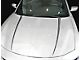 Hood Spear Accent Decals Stripes; Gloss Black (15-18 Charger)
