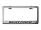 Illuminated License Plate Frame with Scat Pack Logo (Universal; Some Adaptation May Be Required)