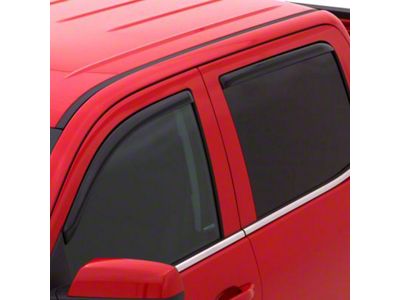 In-Channel Ventvisor Window Deflectors; Dark Smoke (11-23 Charger)