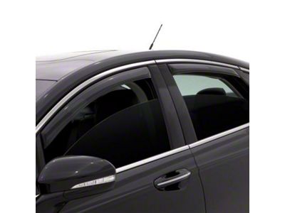 In-Channel Ventvisor Window Deflectors; Dark Smoke (06-10 Charger)