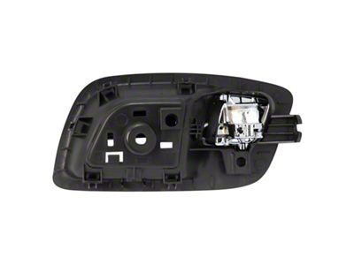 Interior Door Handle; Rear Passenger Side; Chrome and Black (11-14 Charger)