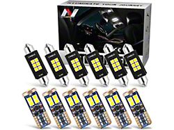 Interior LED Bulb Kit; Pure White (15-23 Charger)