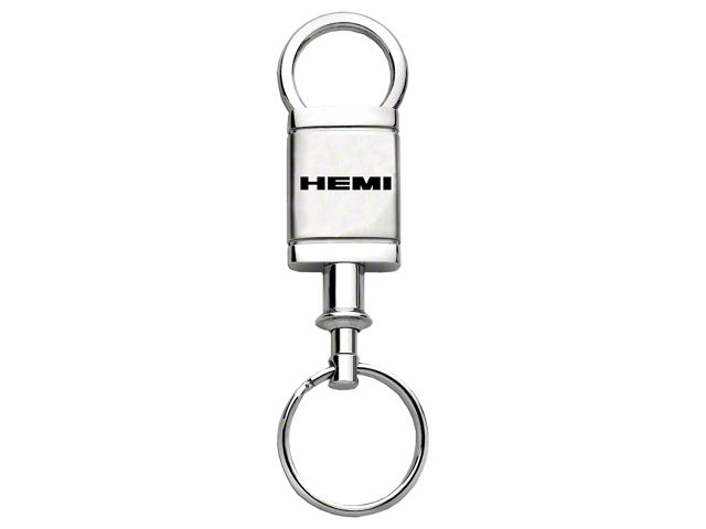 HEMI Satin-Chrome Valet Key Fob