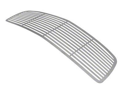 Laser Cut Sheet Upper Grille Insert; Hairline Silver (06-10 Charger)