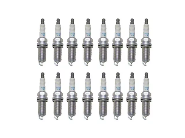 Laser Platinum Spark Plugs; 16-Piece (14-17 5.7L HEMI Charger)